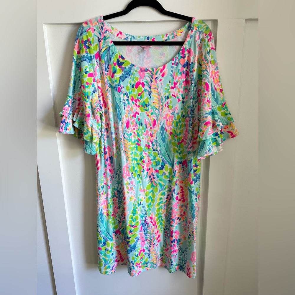 Lilly Pulitzer Lula Dress in rare Catch the Wave